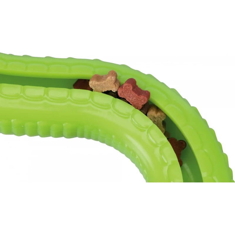 Jouet à friandises serpent vert