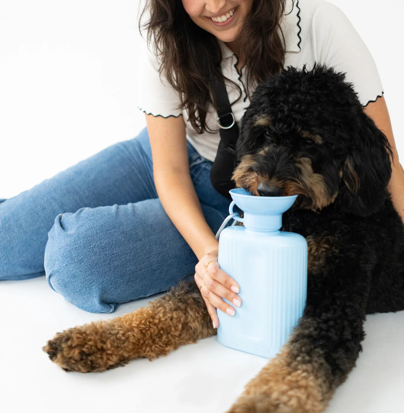 Gourde Growler Springer bleu