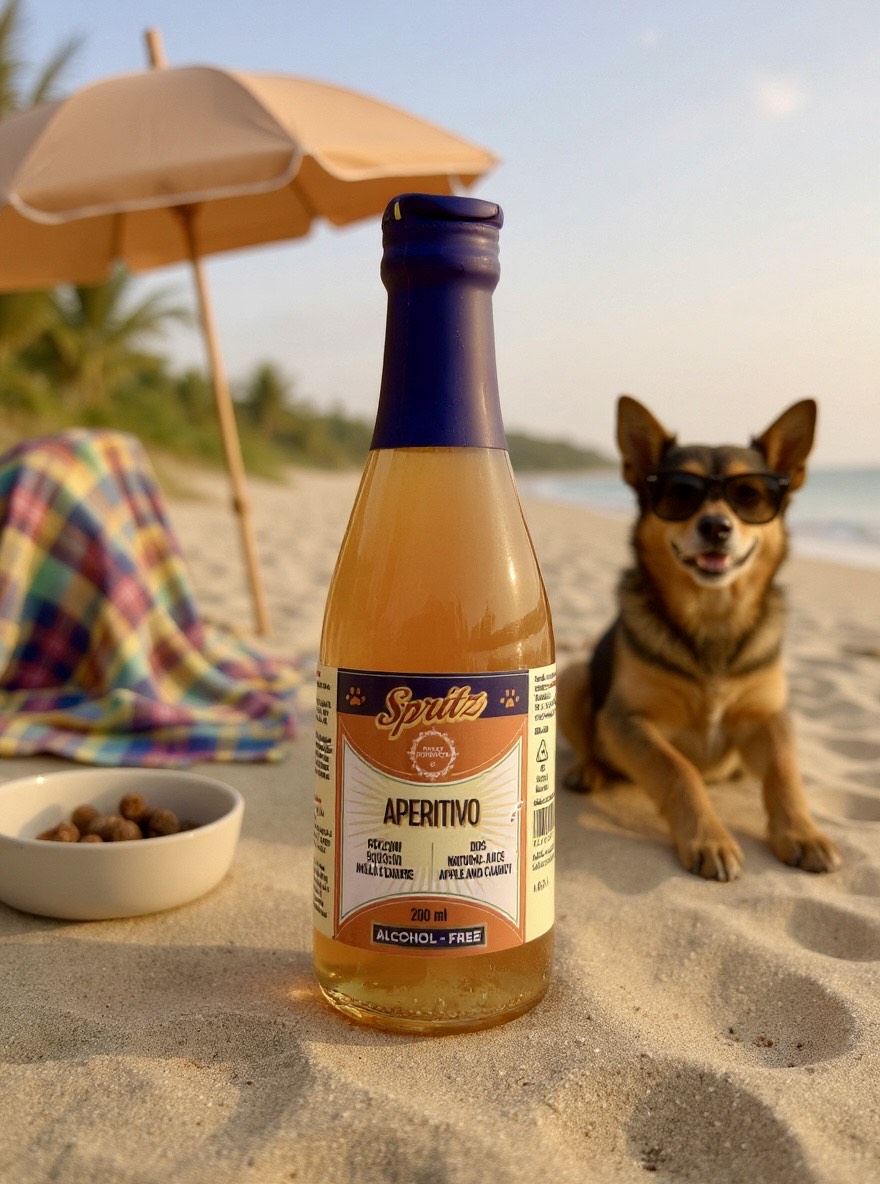 Boisson "Apéro Spritz" pour chien - 200ml