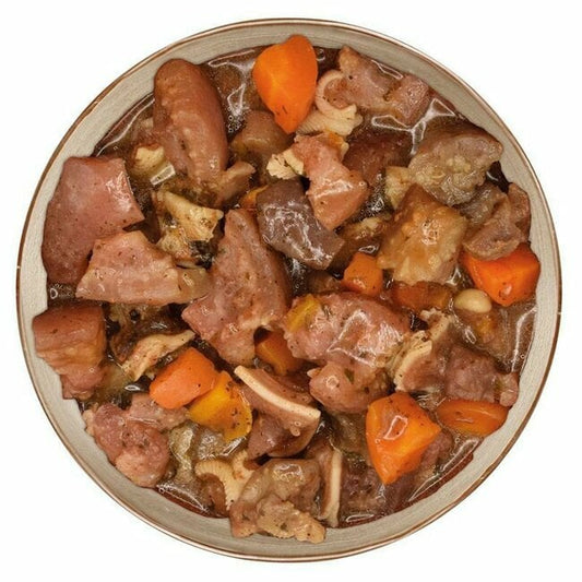 Ragoût maison oreilles de porc