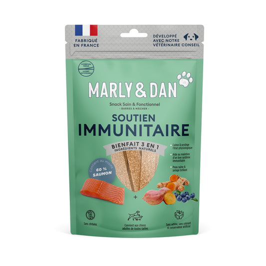 Barres à mâcher immunité Marly&Dan