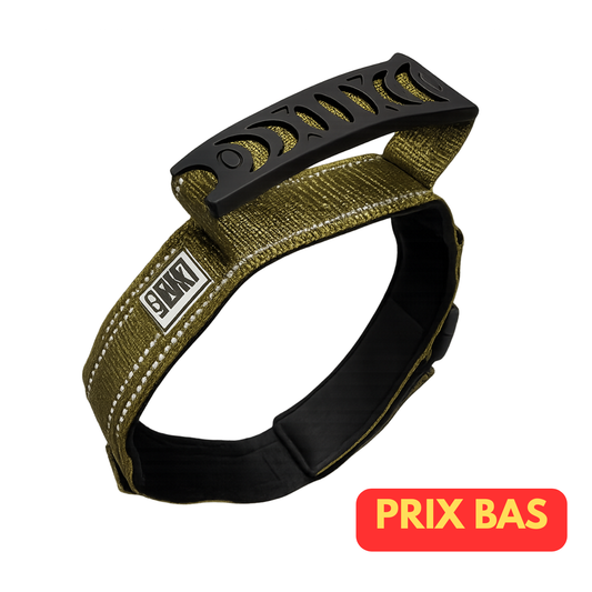 Collier réfléchissant avec poignée KAKI