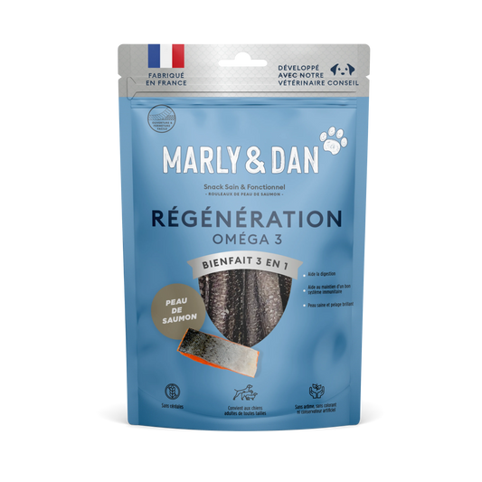 Rouleaux peau de saumon Marly&Dan