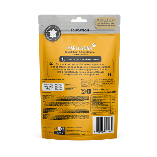 Bouchées éducation +25% offert Marly&Dan