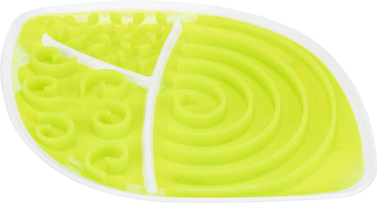 Tapis de léchage feuille