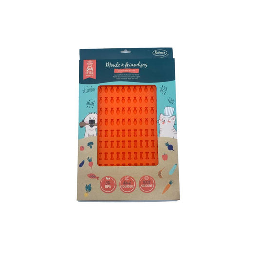 Moule à friandises Bubichefbos/poisson Bubimex 42x32cm