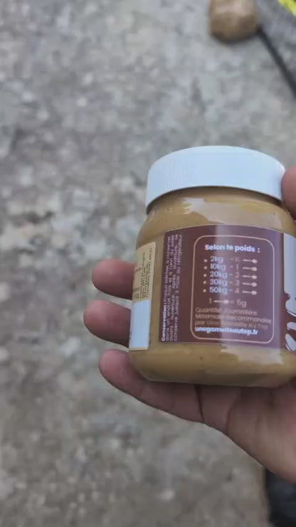 Beurre de cacahuète enrichi en bois de cerf - 330g